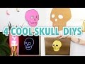 4 Cool Skull DIYs + Free Printable