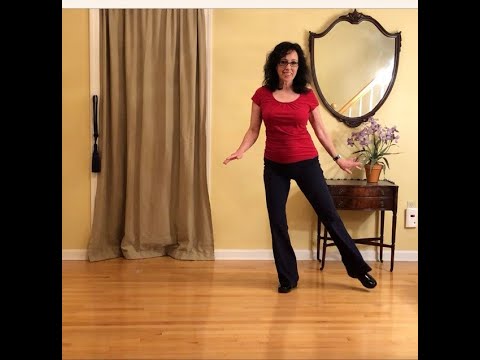 Back On Texas Time - L4 Line Dance Lesson & Dance Along - Music @ 3:51 (in class)