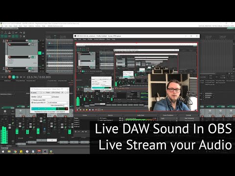 Live Stream your DAW through OBS! How-to guide