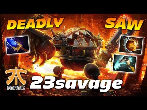 23savage Timbersaw - DEADLY CHAINSAW - Dota 2 Pro Gameplay