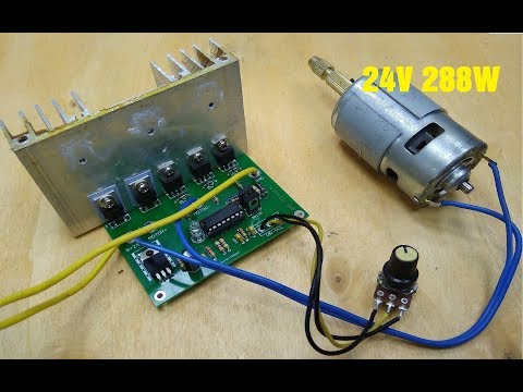 Make 750W DC Motor Speed Controler 0 100% with Schematic and PCB Layout Video