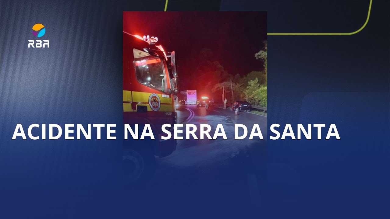 Acidente na Serra da Santa