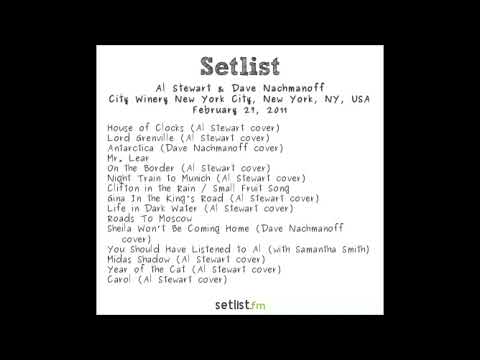 Al Stewart & Dave Nachmanoff Live @ City Winery, New York City, 2011-02-27