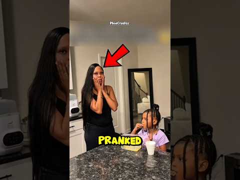 Mom Pranks Her Daughter into Thinking She's Invisible! 😂