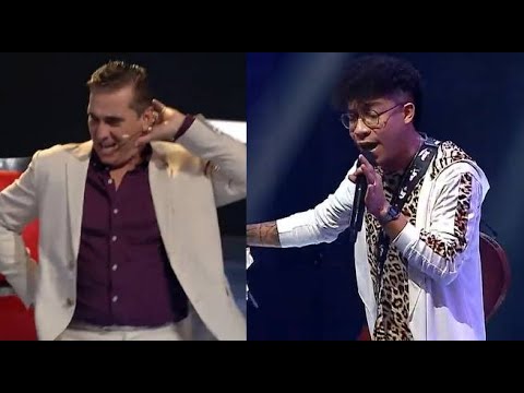 Jeyko Atoche se apoderó del escenario al cantar “Te quiero” - La Voz Perú