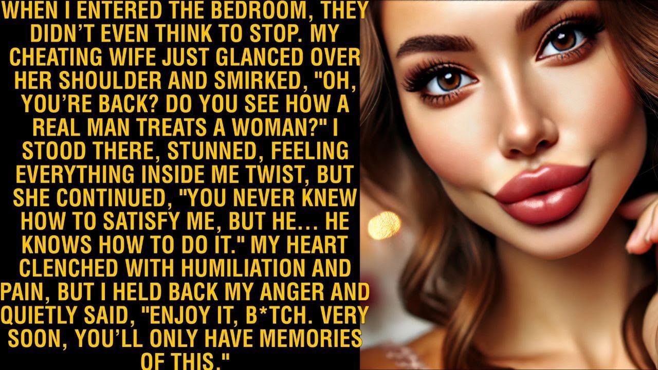 WHEN I ENTERED THE BEDROOM, THEY DIDN’T EVEN THINK TO STOP. MY CHEATING WIFE JUST GLANCED OVER