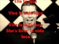 Livin' la vida loca - Ricky Martin (Español versión con lyrics)