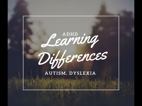 Homeschooling Autism/ Dyslexia Learning Disabilities Video