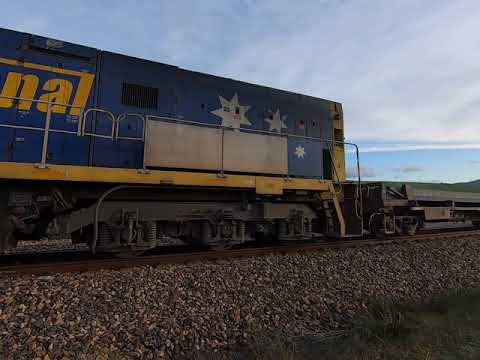 NR105, 19 & 56 on 1YN2 at Solitary Creek NSW.  Mon 09th Mar 2020