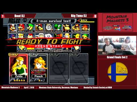 MM3 Melee - Zyga (Marth) vs. Raabionfire (Shiek) - Round Robin Pools