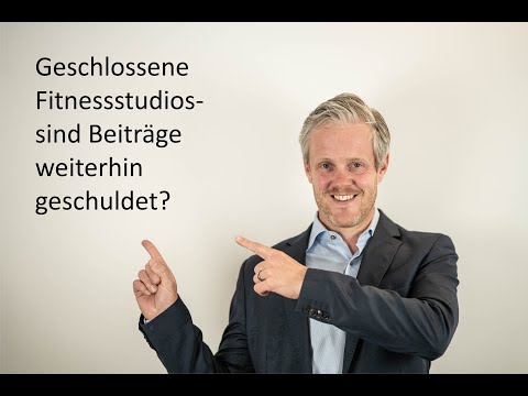 Fitnesstudios - Muss man Mitgliedsbeiträge während der Corona Schliessung zahlen?