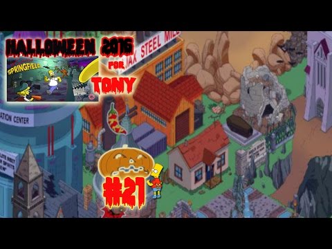Los Simpson Springfield "Halloween'16: Cap. 21 - Parque Construcción (Nv. 7) y SMA (Nv. 7)" por Tony