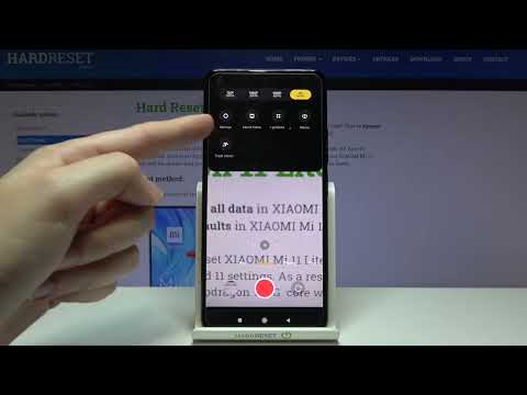 How to Activate the Camera Image Stabilization on the XIAOMI Mi 11 Lite