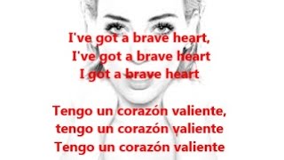 Hilary Duff -  Brave Heart (Traducida Español + Lyrics)