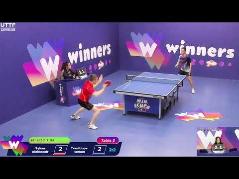 WINners CUP table 2  30.10  Syksa Aleksandr - Tveritinov Roman  22:15