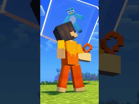 Who Can Blow the Biggest Bubble? #minecraft