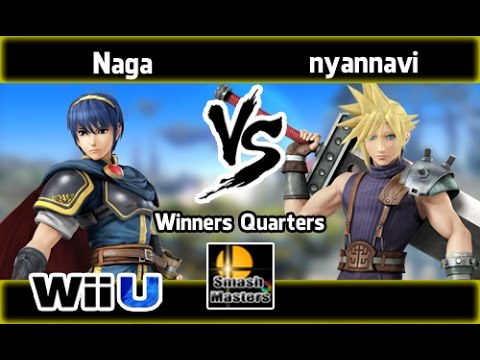 SmashMasters 4 - WINNERS QUARTERS - TCON | Naga (Marth) VS nyannavi (Cloud, Fox)