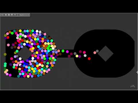 Survival Proliferation 21 | Marble Race in Algodoo