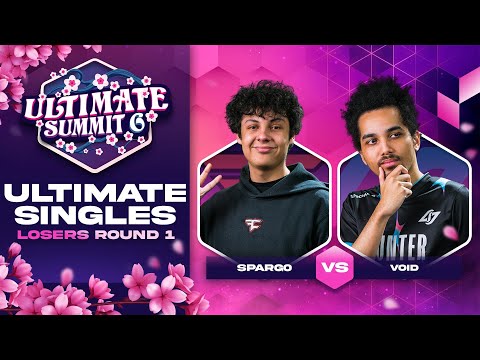 Sparg0 vs VoiD - Losers Round 1 Ultimate Summit 6 - SSBU Singles | Cloud vs Sheik