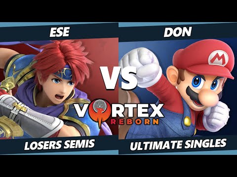 Vortex Legends 1 Losers Semis - Ese (Roy) Vs. Don (Mario) SSBU Ultimate Tournament