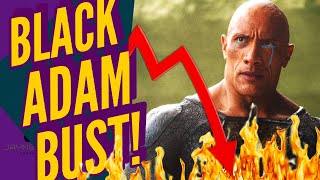 Black Adam  is a Box Office Bust! How This Movie Went Down In Flames 🔥