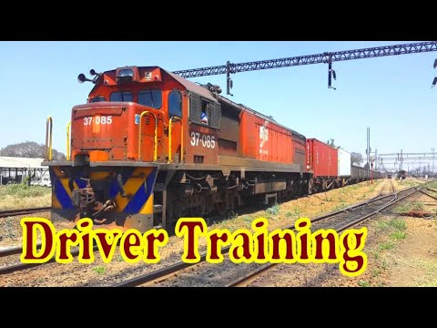 Tandem Class 37-000 Driver Training By Transnet Freight Rail