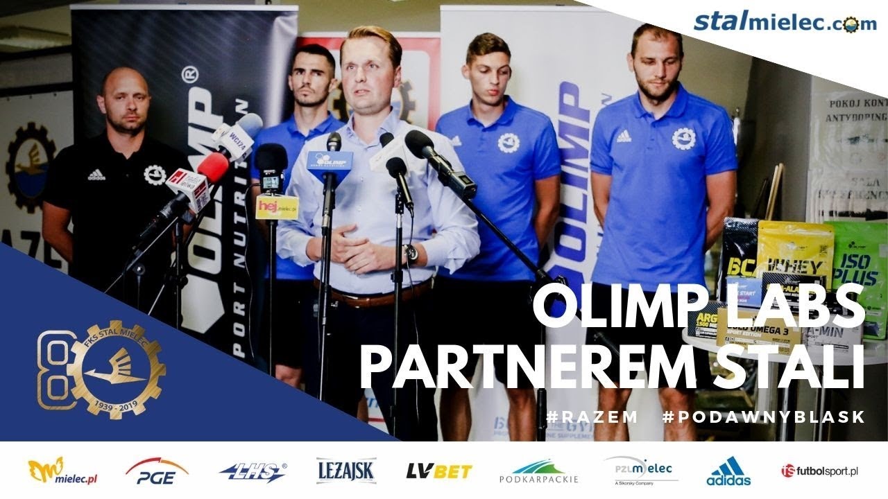 WIDEO: Olimp Sport Nutrition sponsorem Stali Mielec