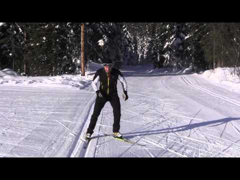 Skate Skiing Getting Started - Part 3 - Half Skate Drill