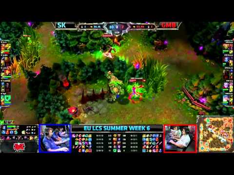 (HD439) LCS Summer Split Week 6 - SK vs Gambit -