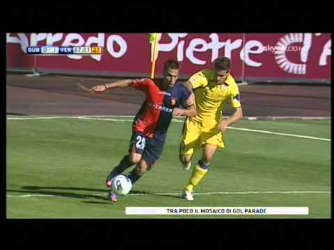 Gubbio 1-1 Hellas Verona 1-10-2011 Highlights & Goals HD