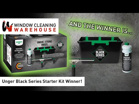 Unger Black Series Starter Kit Winner! | Window Cleaning Warehouse