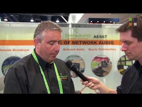 Virgil OB headphone amplifier from Glensound at NAB 2018