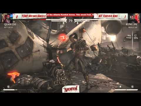 Winner's Finals: YOMI Michaelangelo (Quan Chi) vs. KIT Forever King (Kung Jin) - MKX; AKA Week 2