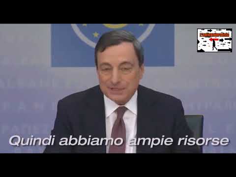 La soluzione è sotto gli occhi di tutti: Draghi ammette che la BCE può creare denaro dal nulla.