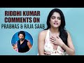 Actress Riddhi Kumar Comments On Prabhas Raja Saab Movie Manastars