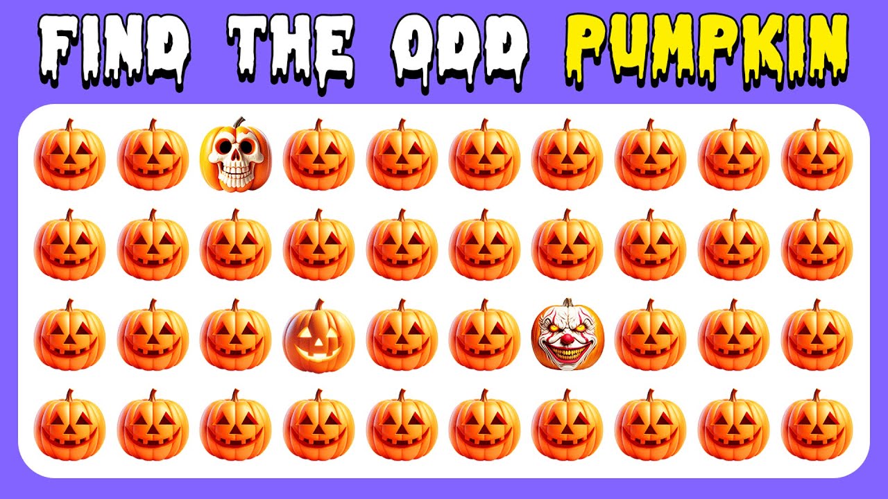 Find the ODD One Out - Halloween Edition! 🎃👻🦇  Monkey Quiz