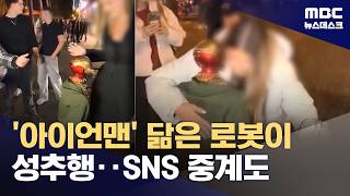 이제는 성추행까지 하는 로봇들