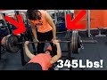 16 Year old Bench presses 345LBS !! *Insane*