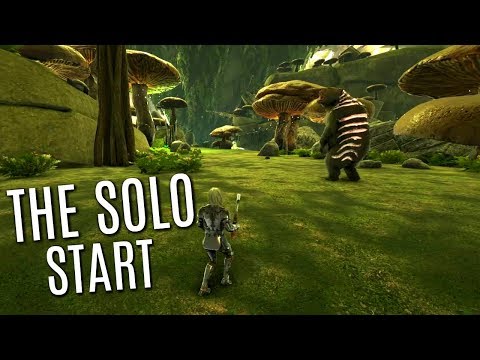 STARTING IN ARK AS A SOLO PLAYER - ARK PVP - MTS (E1)