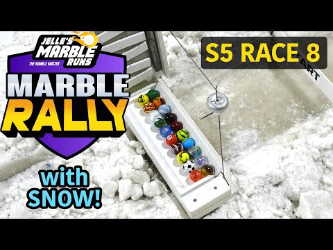 Marble Race: Snow Marble Rally S5 Race 8