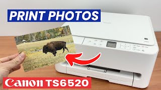 Canon TS6520 : How to Print Pictures on Glossy Photo Paper