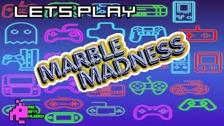 Lets Play: Marble Madness on the FM Towns Marty