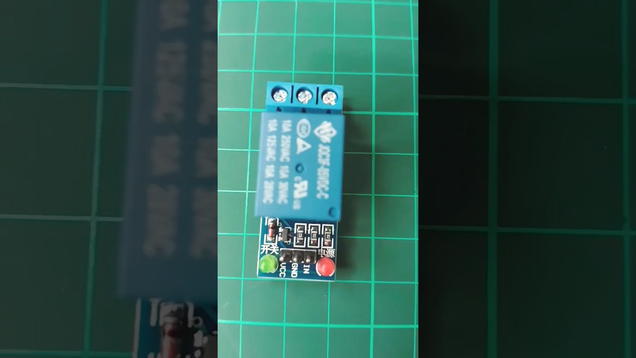 5V Single Channel Relay Module with Screw Terminals Video Thumbnail