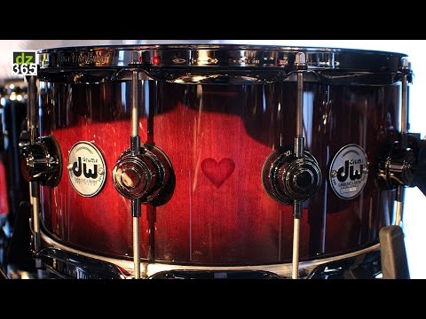 DW Drums: Pure Purplehearts Collector's Series Drum Set