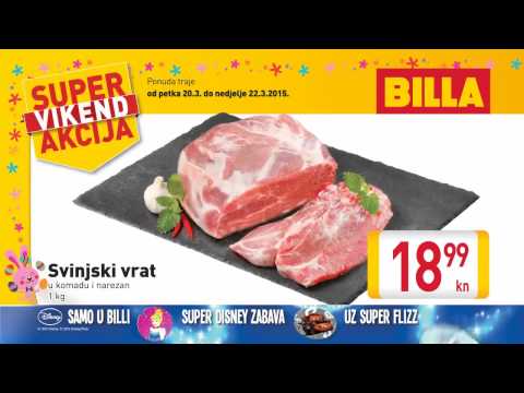 Billa vikend akcija 20.-22.03.2015.
