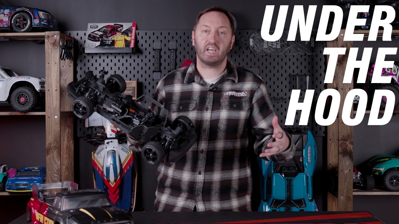 Arrma Infraction 223S DSC BLX 1:8 RTR modrá