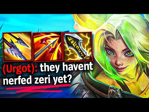 Zeri is an absolute BEAST this patch