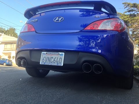 Hyundai Genesis Coupe Magnaflow Exhaust 3.8 V6
