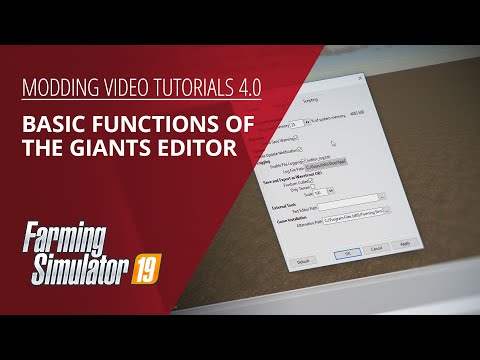 Basic functions of the GIANTS Editor