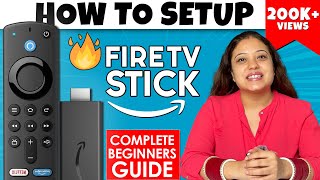 How to Setup Amazon Fire Tv Stick | Step by Step Guide | Detailed In Hindi.